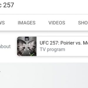 UFC 257 Canceled?: Google Search Result Shows The Pay-Per-View Event Is Canceled
