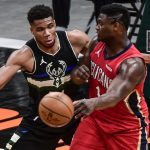 'I can sell Zion Williamson's jersey for a high price': Giannis Antetokounmpo hilariously states what he'll do with the Pelicans All-Star's jersey