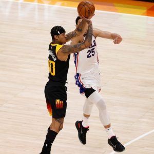 "Jordan Clarkson beat Ben Simmons in the Battle of the Exes": Nick Young mocks Kendall Jenner's former partners as the Jazz beat the Sixers last night