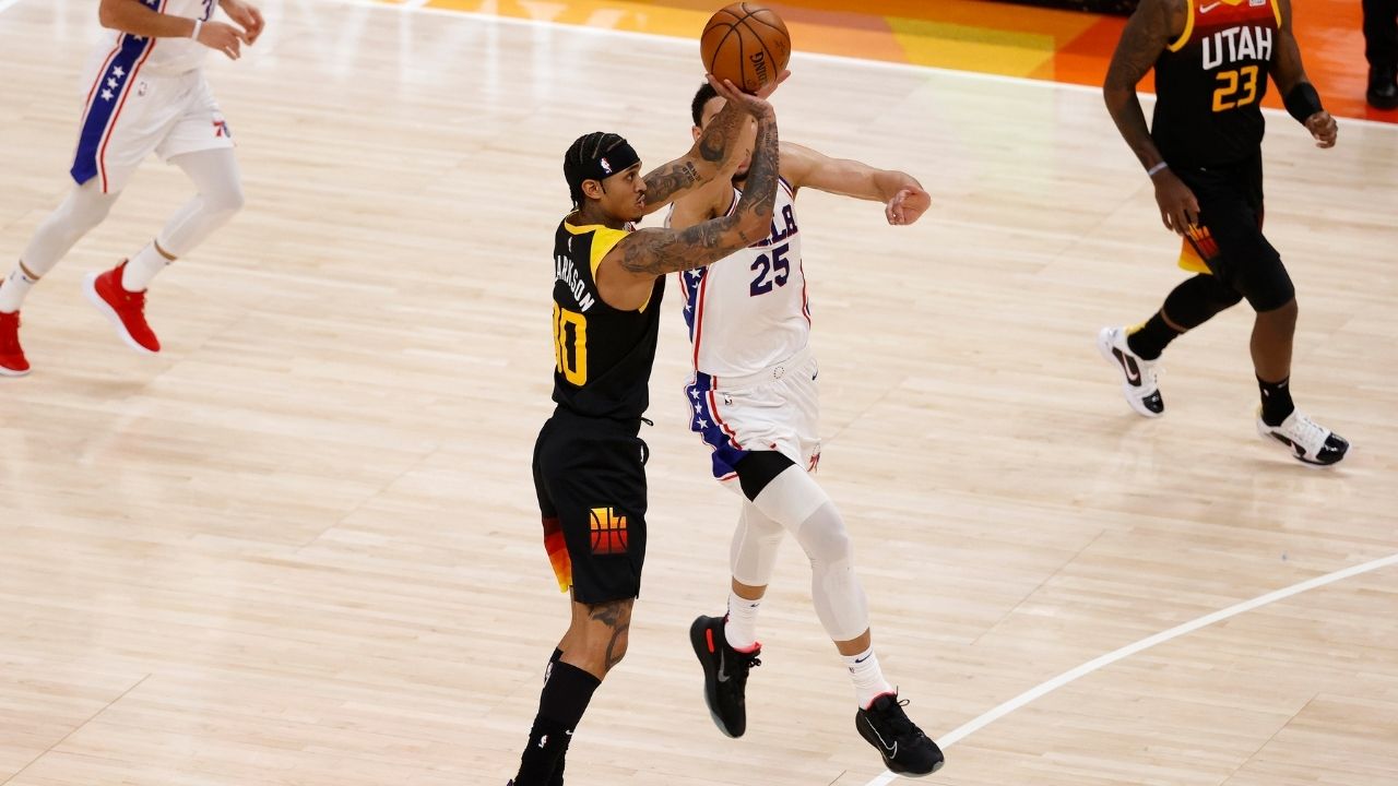 "Jordan Clarkson beat Ben Simmons in the Battle of the Exes": Nick Young mocks Kendall Jenner's former partners as the Jazz beat the Sixers last night