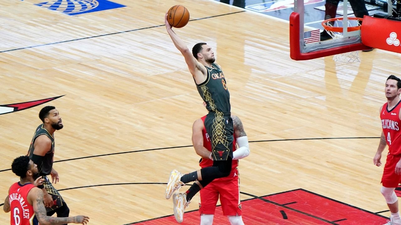 “Who put my parents on here, man?” Zach LaVine gets surprised by his parents and close friends who congratulate the Bulls star for making his 1st ever All-Star team