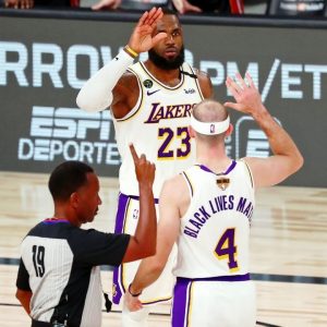 "Alex Caruso tipped that Jump Ball": Skip Bayless berates the referees for a missed call while helped the Lakers force an OT