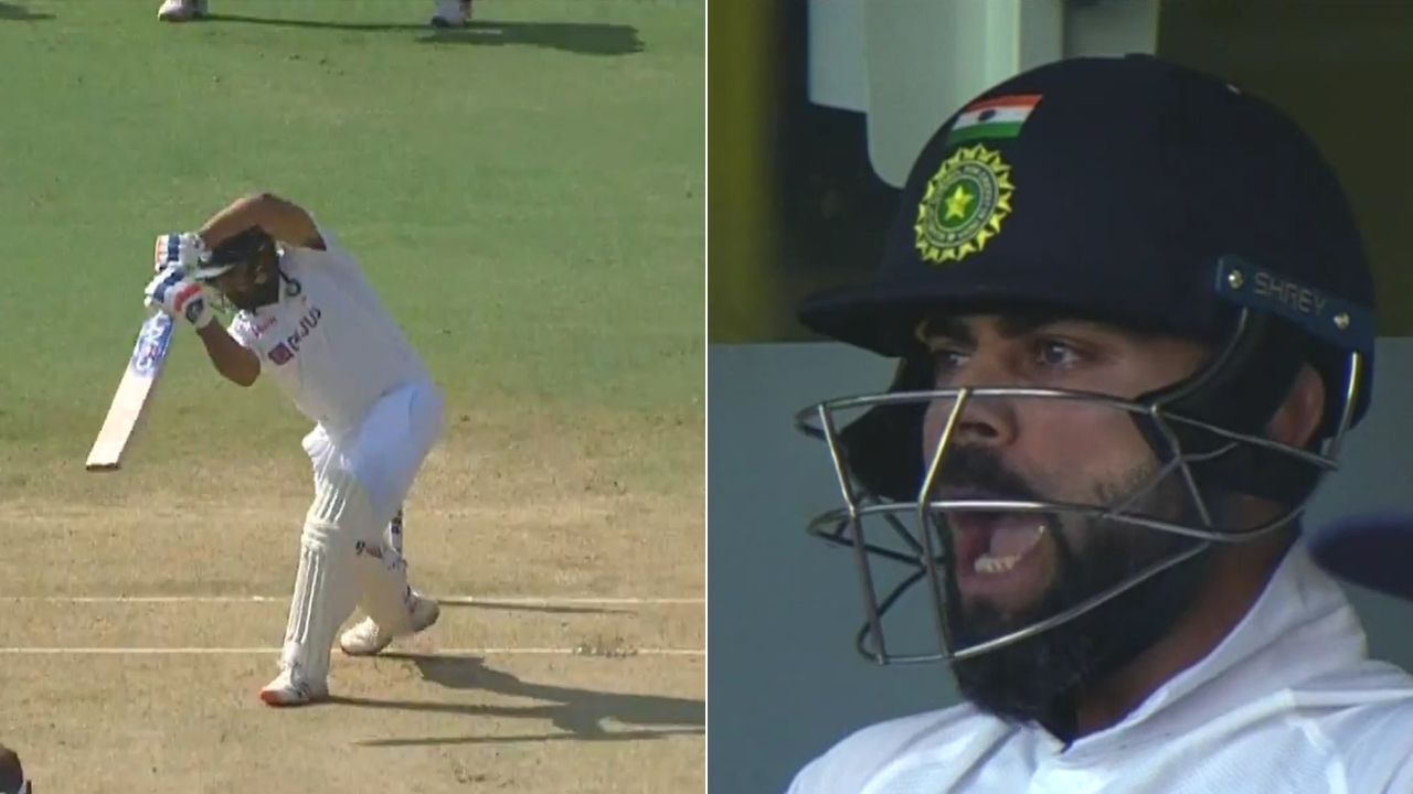 Rohit Sharma elegantly drives Stuart Broad for a four; gets appreciation from Virat Kohli in Chennai Test