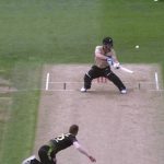 "Ridiculous and Insane": Twitterati define Jimmy Neesham's reverse scoop off Daniel Sams as New Zealand hit 18 sixes in 2nd T20I