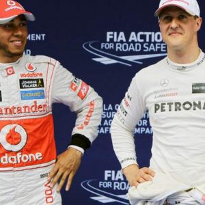 "He's a quality driver, very strong and only 16" - Michael Schumacher had predicted Lewis Hamilton greatness back in 2001