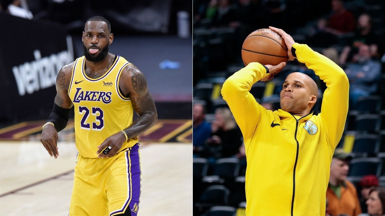 "Richard Jefferson did LeBron James dirty": Nets announcer and dear friend of the Lakers star pranks him by liking Courtside Karen's pics