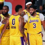 "Anthony Davis is what you want as a teammate": Lakers star did not mind getting some blood on his sweater while advisings Kyle Kuzma as LeBron James and co lost the game