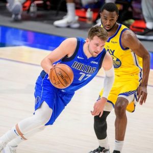 "I don’t fault the officials, I fault the league": Steve Kerr talks about the foul Luka Doncic drew over Andrew Wiggins in Warriors' loss to Mavs