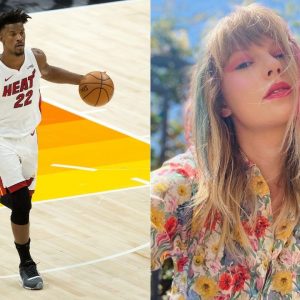 "Taylor Swift rated Jimmy Butler 13/10": Dwyane Wade ridicules the Heat star for an old video of Butler dancing to Swift's hit song '22'