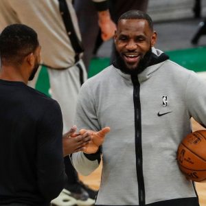 "Courtside Karen is very lucky": LeBron James reposts hilarious meme from Instagram feed on his stories after courtside faceoff with fan in Lakers' win over Hawks
