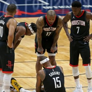 "I'm having a blast, I'm having fun": Houston Rockets head coach Stephen Silas buoyant after his team sets franchise record despite losing James Harden