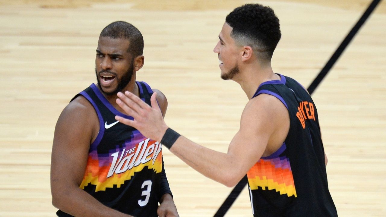 "Devin Booker dropped 36 on Ben Simmons' head after stealing his girl": Suns fans react to thei star guard
