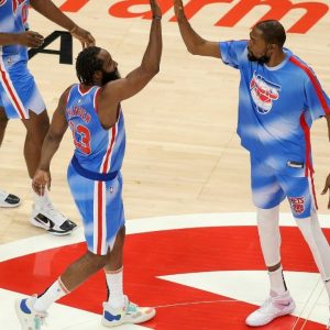 'Need to put it together on both sides of the ball': Kevin Durant lays down challenge for Kyrie Irving and James Harden after loss to Wizards