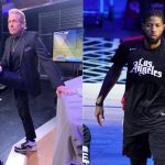 "Paul George may have been inspired by Lakers mascot Jared Dudley": Skip Bayless hints that Clippers star was indignant to not be considered on LeBron James' level