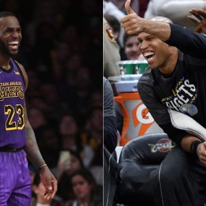"Washed King is starting to catch up with me": Richard Jefferson absolutely bodies LeBron James for missing a dunk in the Lakers' win over Ja Morant's Grizzlies last night