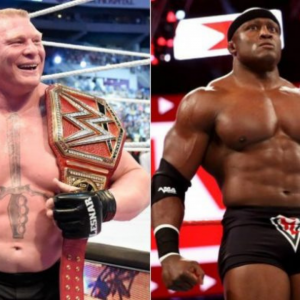 Bobby Lashley says Brock Lesnar will have to work his way up for a WWE title shot