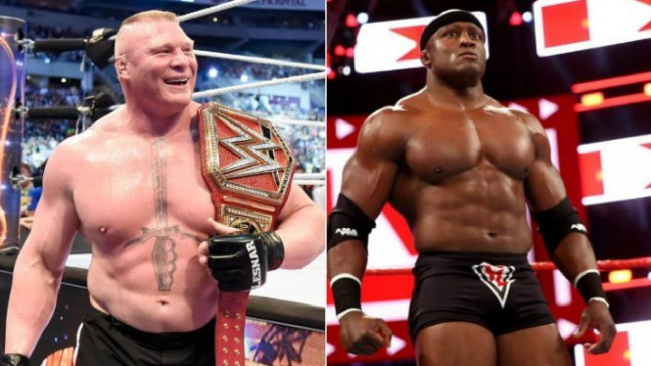 Bobby Lashley says Brock Lesnar will have to work his way up for a WWE title shot