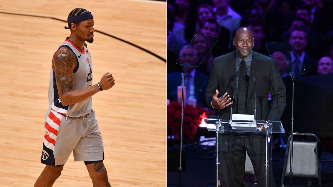 "Passing Michael Jordan is a great feeling": Bradley Beal reflects on his record-breaking performance in the Wizards' win over the Heat last night