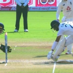 Pujara run out today: Watch Ben Foakes dismisses Cheteshwar Pujara as his bat gets stuck into the pitch