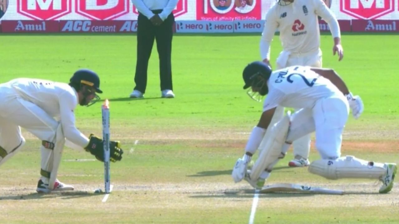 Pujara run out today: Watch Ben Foakes dismisses Cheteshwar Pujara as his bat gets stuck into the pitch