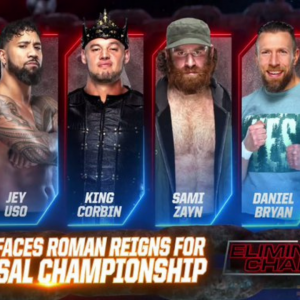 Which SmackDown Star will likely face Roman Reigns at WWE Elimination Chamber