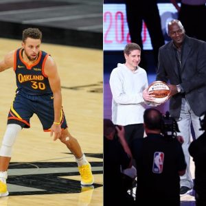 "Stephen Curry is playing like Michael Jordan": Warriors star becomes first player since Bulls legend to total 741 points in the first 25 games of a season at 32 or older