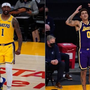"Kyle Kuzma would be starting if he was a Klutch client": Skip Bayless slyly accuses LeBron James of dictating Lakers' starting lineups this season