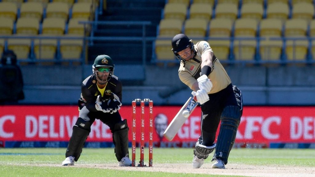 "Simply massive": Martin Guptill hits Adam Zampa onto the roof; smashes three sixes in one over vs Australia