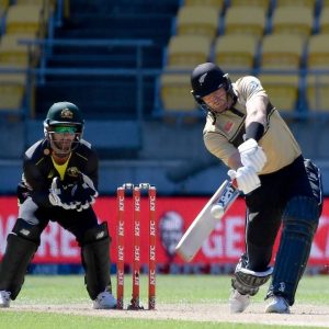 "Simply massive": Martin Guptill hits Adam Zampa onto the roof; smashes three sixes in one over vs Australia