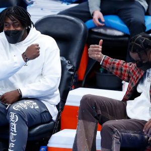 "Shai Gilgeous-Alexander is afraid of needles, so Lu Dort held his hand as he took the Covid vaccine": OKC Thunder's young guns have an endearing moment together