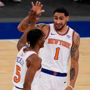 'LeBron James knew my name, I'm so happy': Knicks rookie Obi Toppin reveals his star-struck moment with the Lakers star on All-Star Sunday