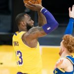 "LeBron James gave Nico Mannion his Welcome to the NBA moment": Lakers superstar bullied the Warriors rookie with a brick-wall screen in their win