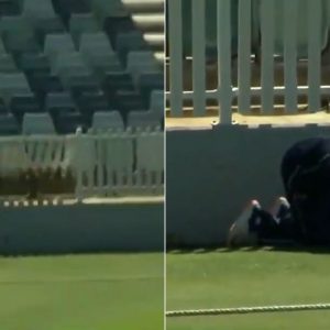 Mackenzie Harvey injury in Marsh One-Day Cup: Victorian batsman dangerously collides with fencing whilst saving boundary