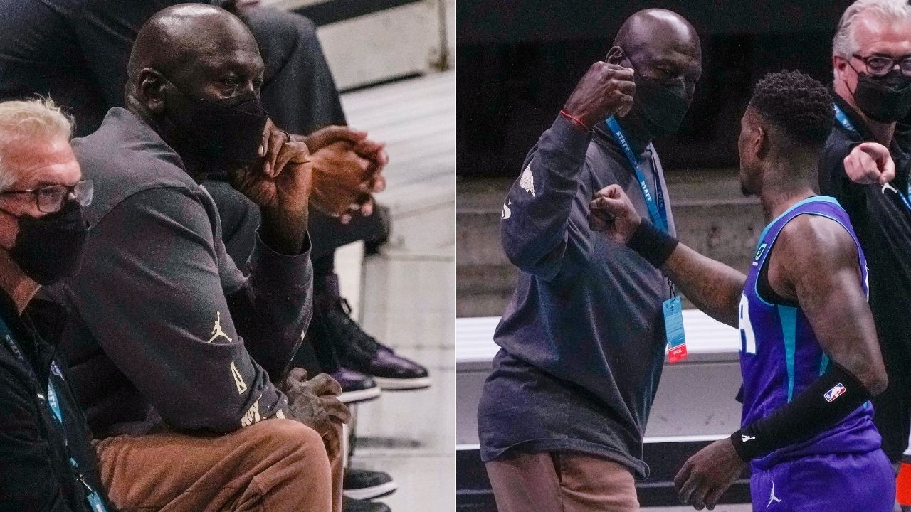 "Michael Jordan wanted to play tonight": Charlotte Hornets owner held on to an out-of-bounds ball for a while, prompting hilarious reactions from NBA fans