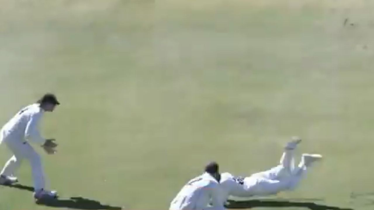 "Great catch": Seb Gotch grabs screamer to dismiss Jake Carder in Sheffield Shield 2020-21