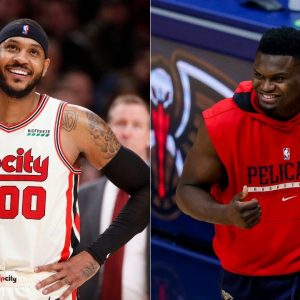 "Carmelo Anthony jabbed me, I fell for it": Zion Williamson reveals his 'Welcome to the NBA' moment on the JJ Redick podcast