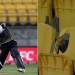 "Maxwell leaves his mark": Glenn Maxwell hits 28 runs off Jimmy Neesham over; breaks chair at Wellington stadium