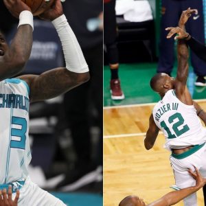 "LeBron James gives Terry Rozier a deja vu moment": Lakers superstar hands the Hornets guard some 2018 flashbacks with an emphatic chase-down block