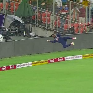 "Whaaatttteeeey save": Punjab Kings in awe of KL Rahul's flying effort to save four runs vs England in Ahmedabad T20I
