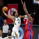 "Joel Embiid, you're a fool bruh": Donovan Mitchell reacts to Sixers star's antics with a tweet as Embiid laughs at getting him a technical foul