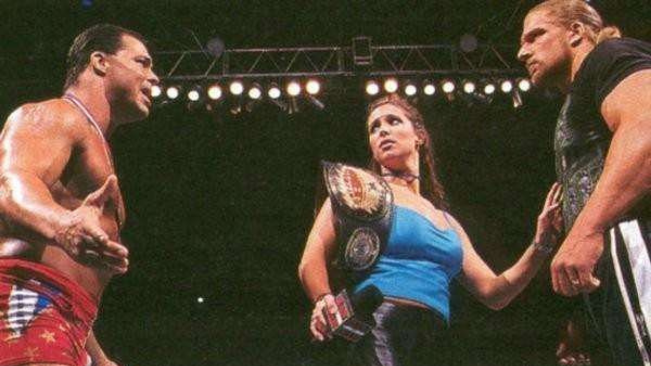 Kurt Angle says he did not want to upset Triple H