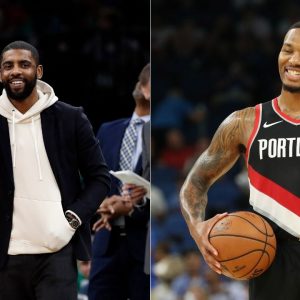"Kyrie Irving has the most beautiful game in history": Damian Lillard loves watching the Nets star and his skill-based game