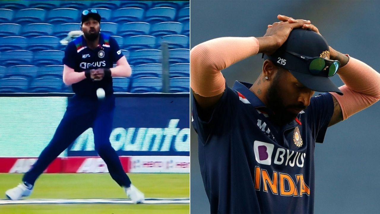 Hardik Pandya dropped catch today: Pandya drops Ben Stokes as England get massive reprieve in Pune ODI