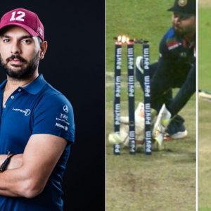 "That was out": Yuvraj Singh tweets on Ben Stokes run-out appeal as English all-rounder manages to survive