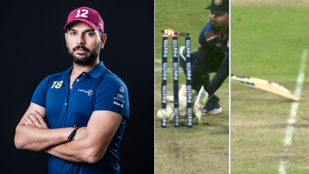 "That was out": Yuvraj Singh tweets on Ben Stokes run-out appeal as English all-rounder manages to survive