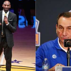 "Kobe Bryant is the best high school player I have ever seen": Mike Krzyzewski shockingly reveals he never saw LeBron James in high school while praising the Lakers legend