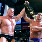 JR suggests Kurt Angle influenced Brock Lesnar into leaving WWE in 2004