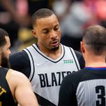 "Norman Powell forgot he's now on the Trail Blazers": Former Raptors star lined up on the wrong side of court ahead of the Blazers' 122-117 win