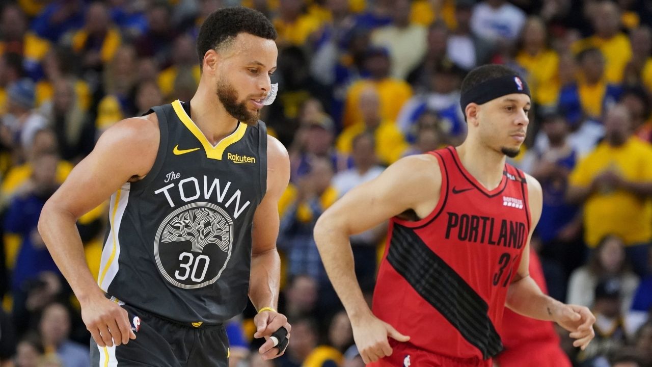 "He probably wouldn’t be a good GM if he thinks that.": Stephen Curry responds to Baron Davis' statement on the 'We-Believe' Warriors against the KD-era Warriors