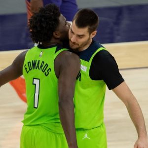 “If Juancho Hernangomez doesn’t shoot the ball, he’s losing money”: Anthony Edwards compliments Timberwolves teammate in win over Chris Paul's Suns
